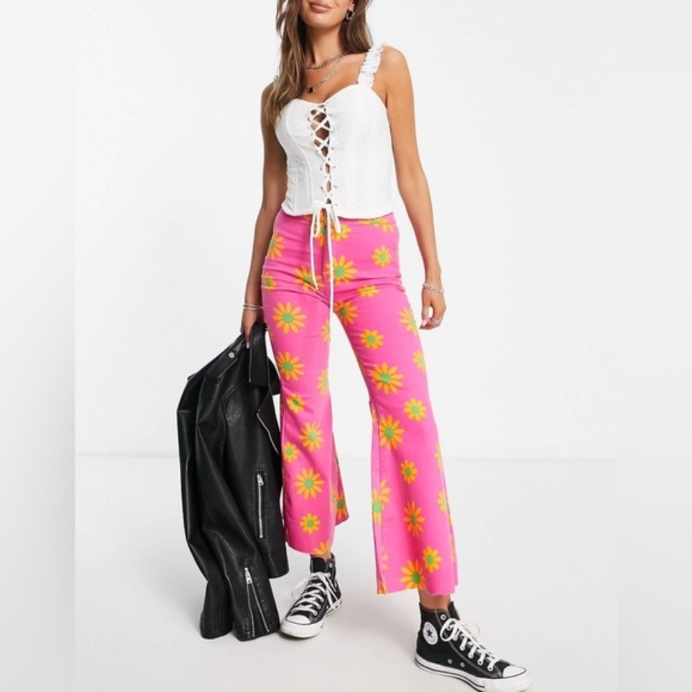 NWT Free People Youthquake Cropped Flare Jeans
